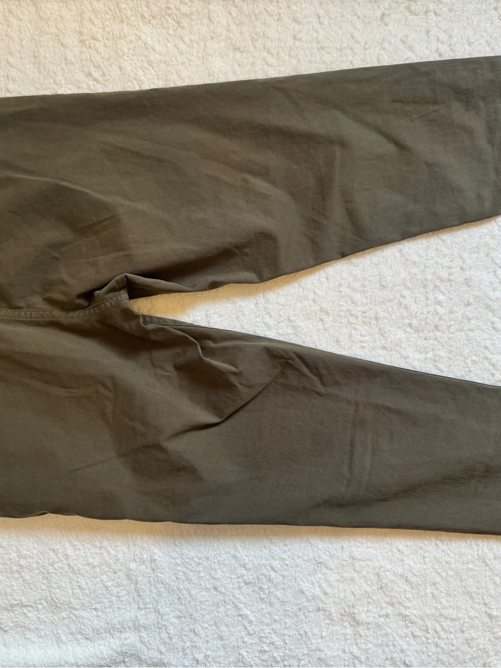 rag & bone Army Green Slim Fit Chino Pants Stretch Cotton Men's 32